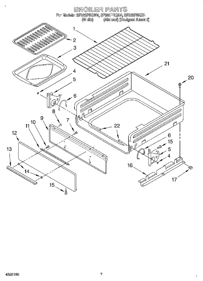 Diagram for SF325PEGW4