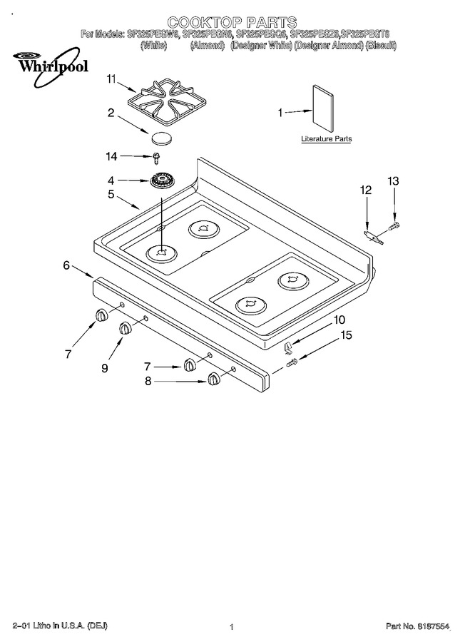 Diagram for SF325PEGW6