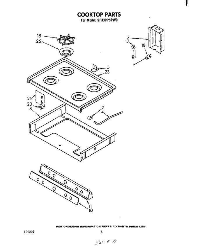 Diagram for SF330PSPW0