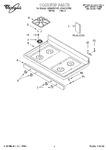 Diagram for 01 - Cooktop, Literature