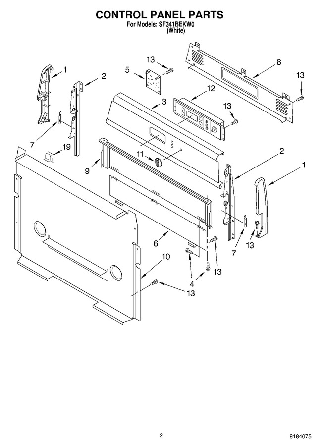 Diagram for SF341BEKW0