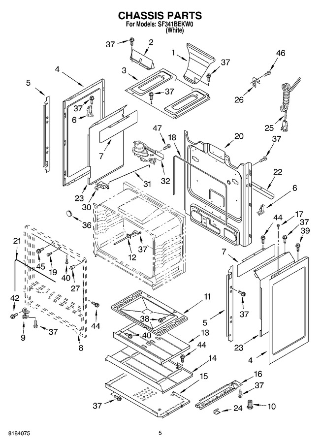 Diagram for SF341BEKW0