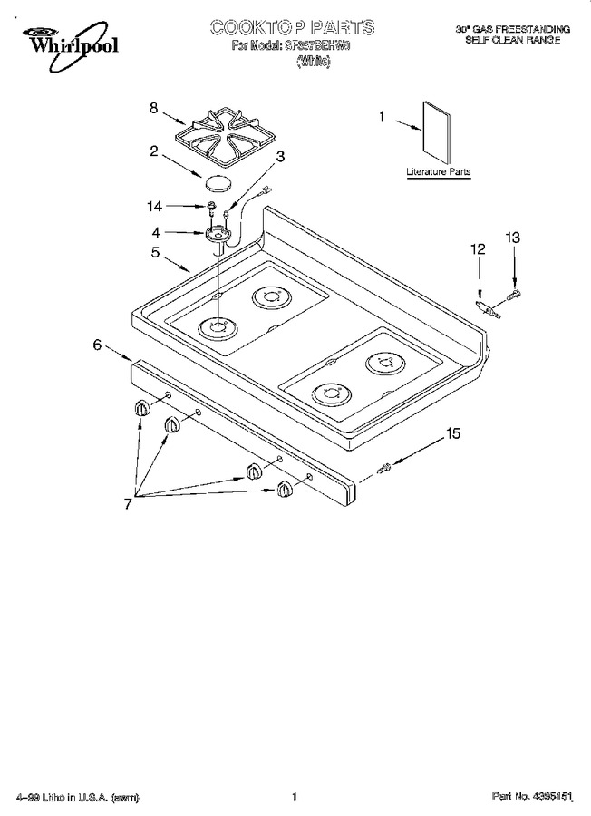 Diagram for SF357BEHW0