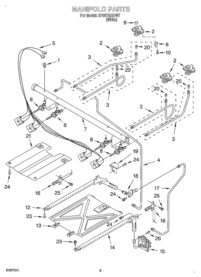 Diagram for SF357BEHW7