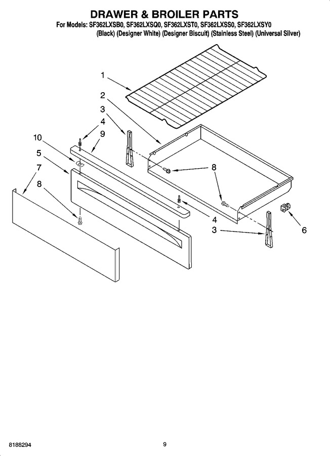Diagram for SF362LXSS0