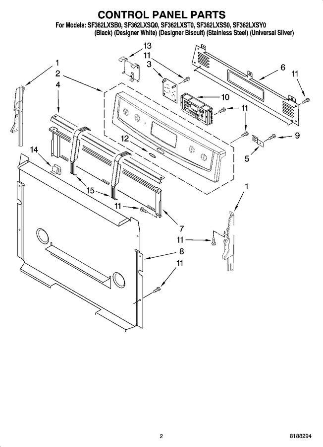 Diagram for SF362LXSS0