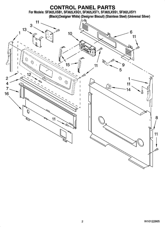 Diagram for SF362LXSQ1