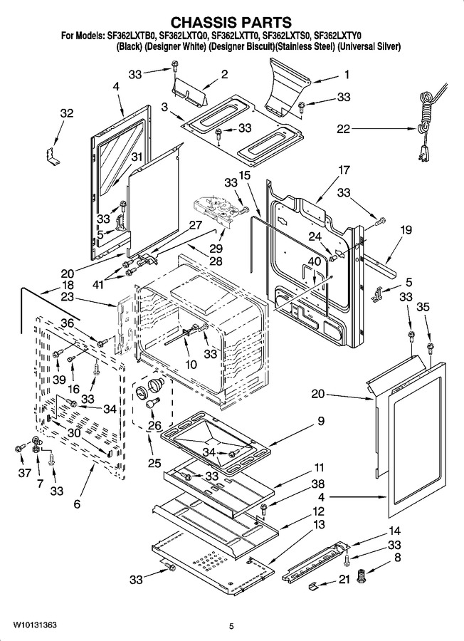 Diagram for SF362LXTS0
