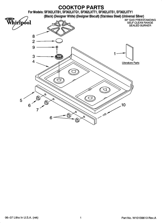 Diagram for SF362LXTQ1