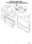 Diagram for 02 - Control Panel Parts