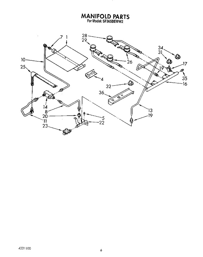 Diagram for SF365BEWN2