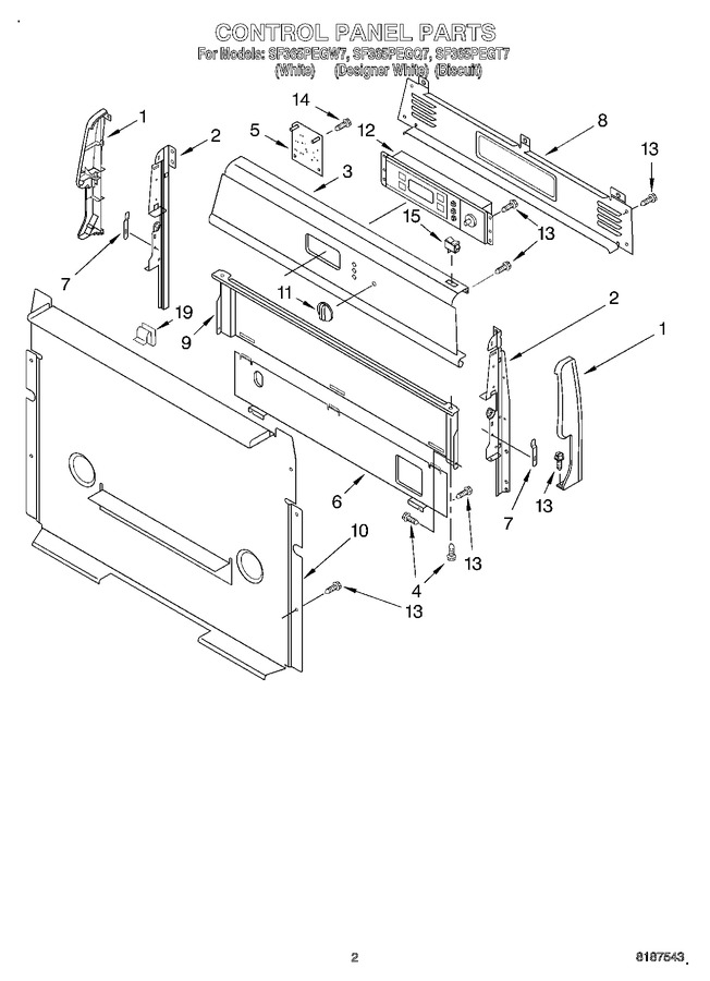 Diagram for SF365PEGW7