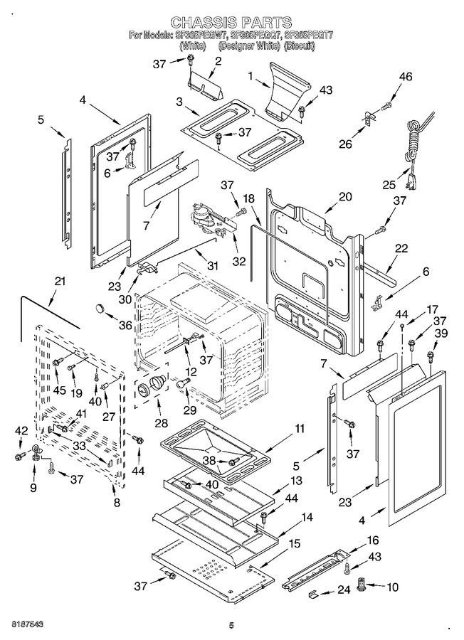 Diagram for SF365PEGW7