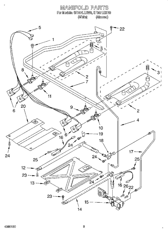 Diagram for SF367LEHW0