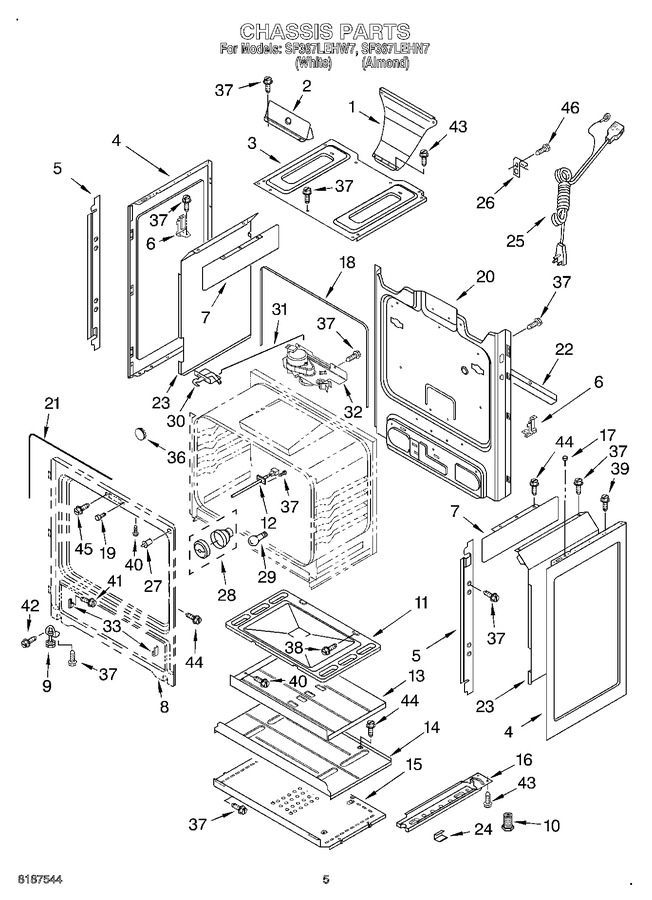 Diagram for SF367LEHW7