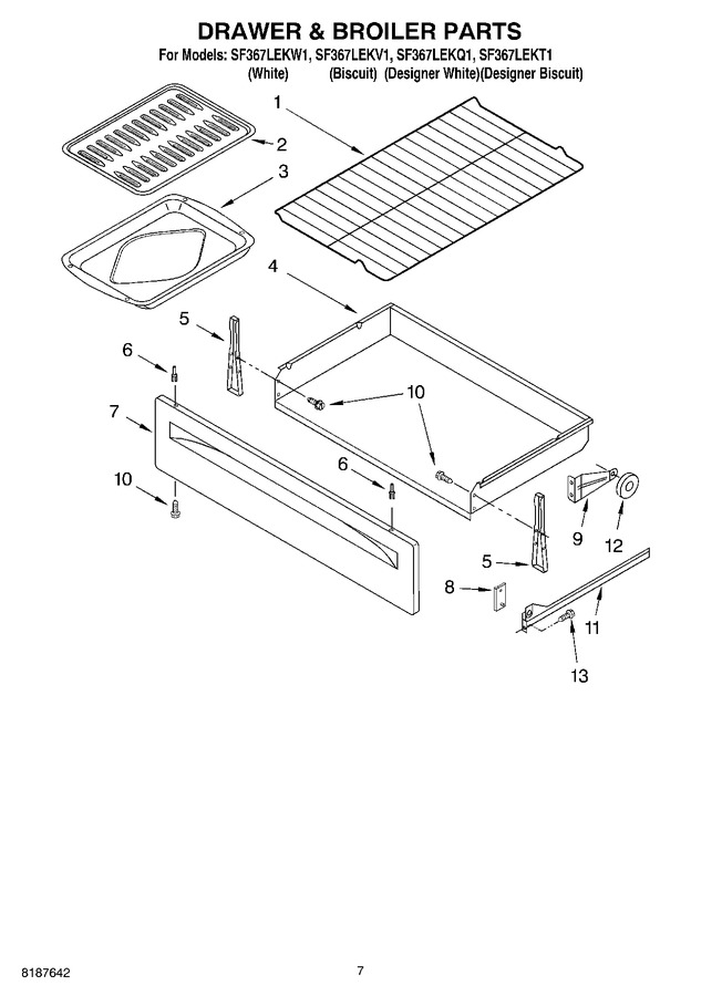 Diagram for SF367LEKQ1