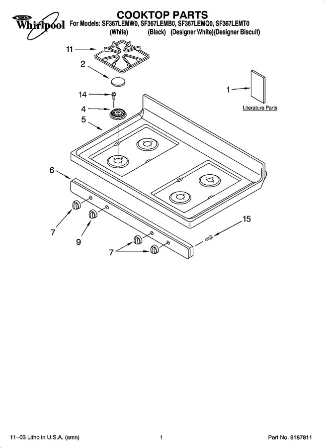 Diagram for SF367LEMT0