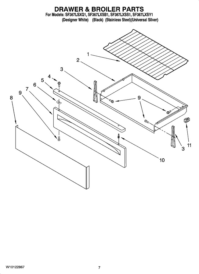 Diagram for SF367LSXQ1