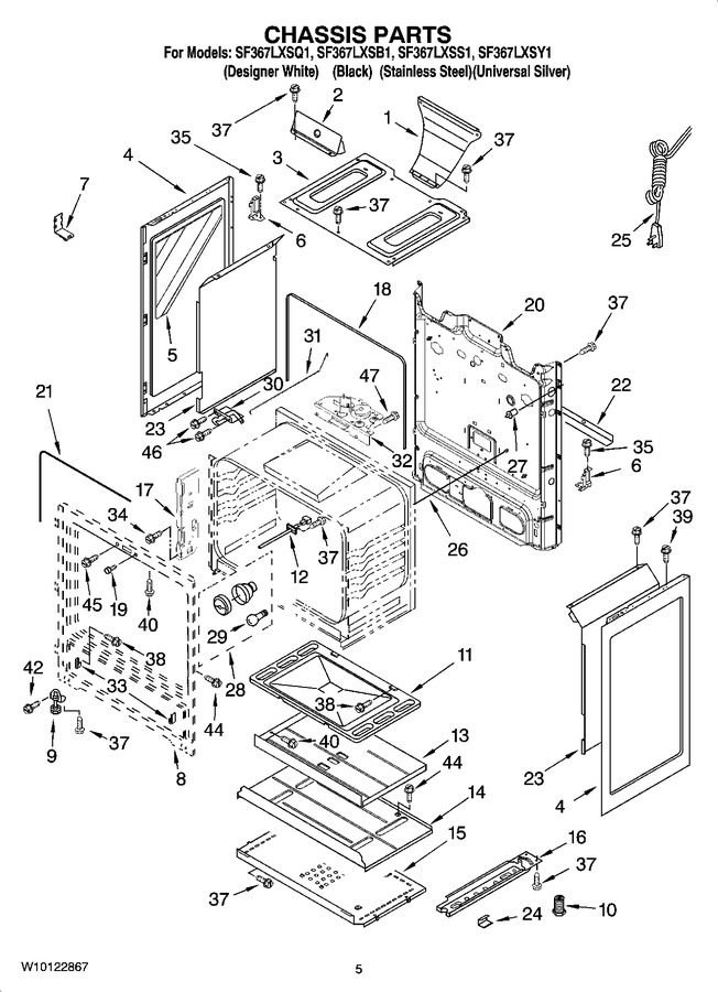 Diagram for SF367LXSB1