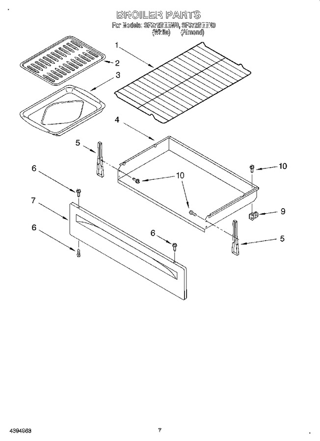 Diagram for SF372BEEW0
