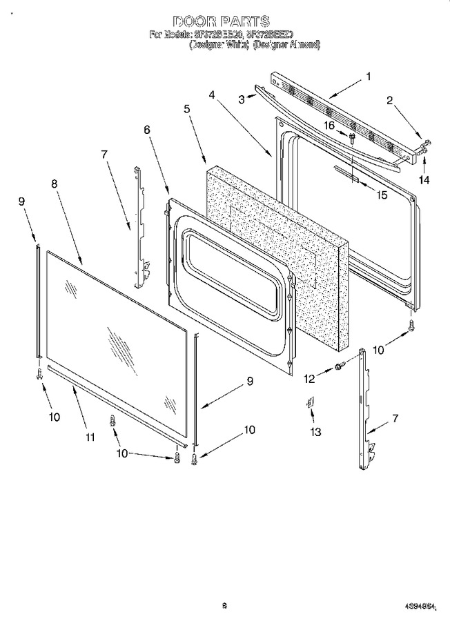 Diagram for SF372BEEZ0
