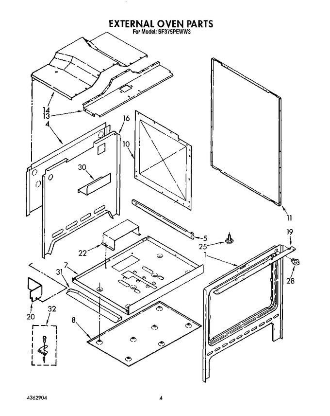 Diagram for SF375PEWN3