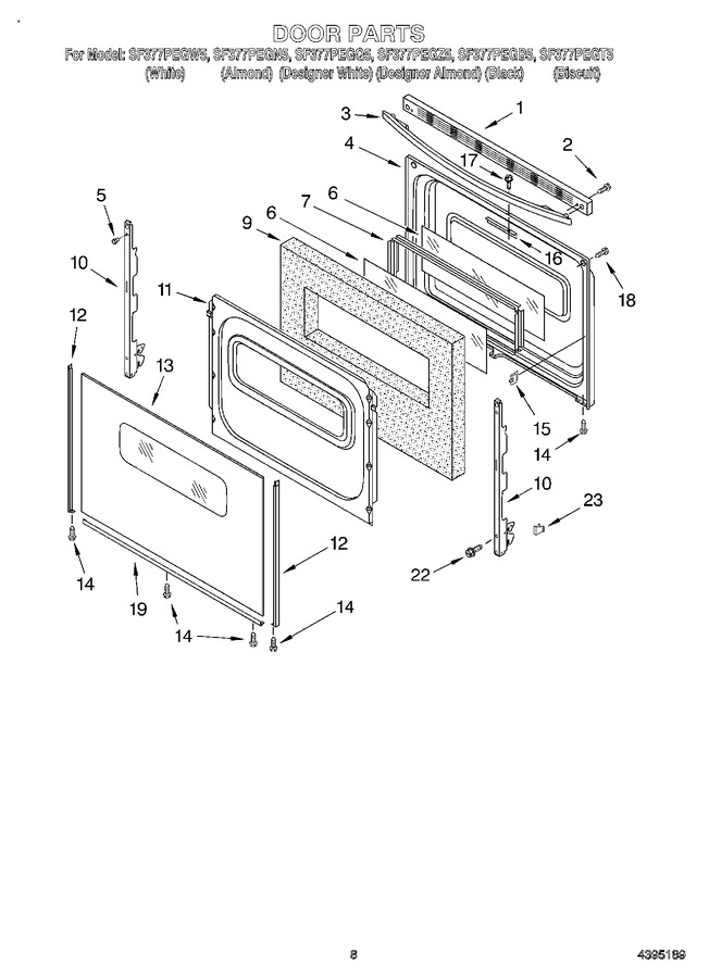 Diagram for SF377PEGZ5