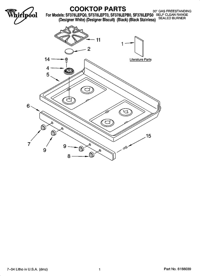 Diagram for SF378LEPQ0