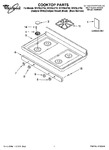 Diagram for 01 - Cooktop Parts