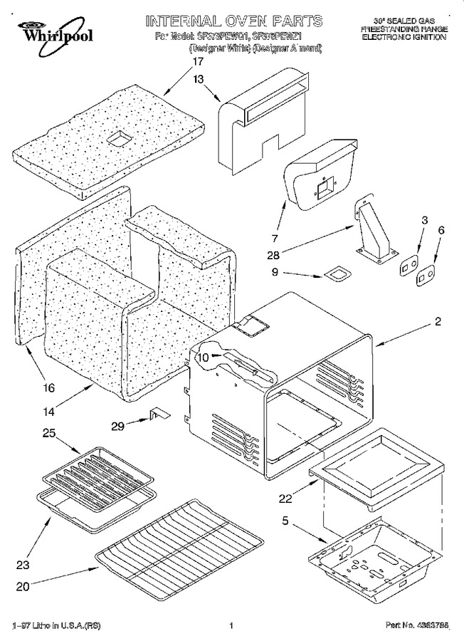 Diagram for SF378PEWQ1
