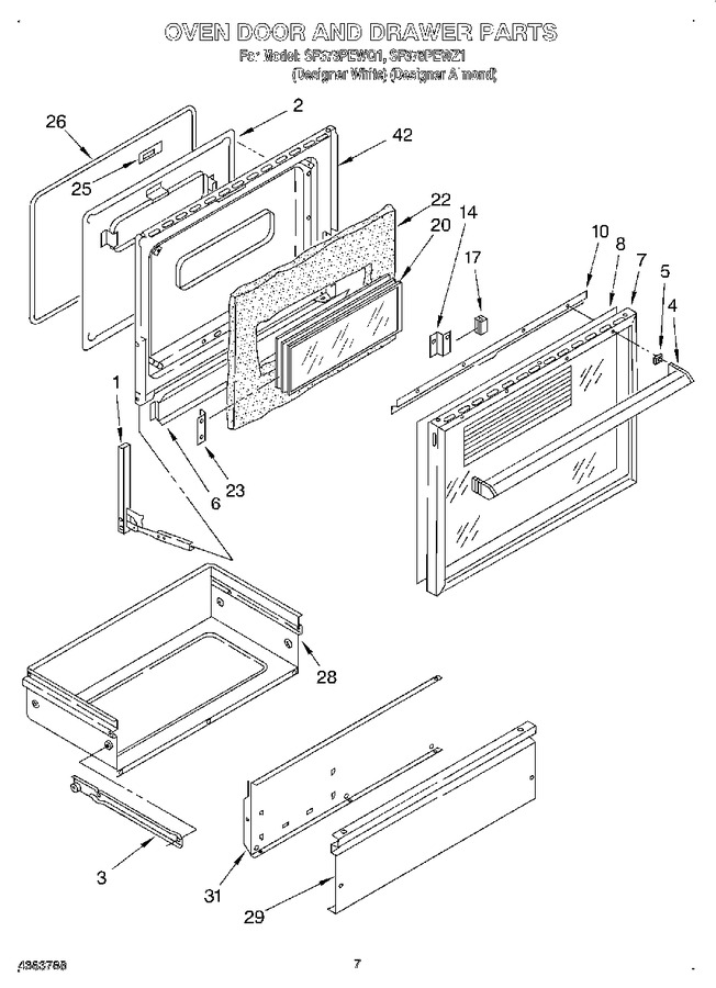 Diagram for SF378PEWZ1