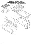 Diagram for 05 - Drawer & Broiler Parts