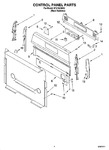 Diagram for 02 - Control Panel Parts