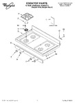 Diagram for 01 - Cooktop, Literature