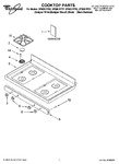 Diagram for 01 - Cooktop Parts