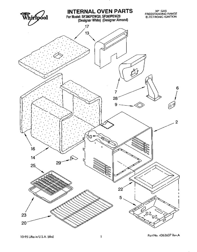 Diagram for SF380PEWZ0