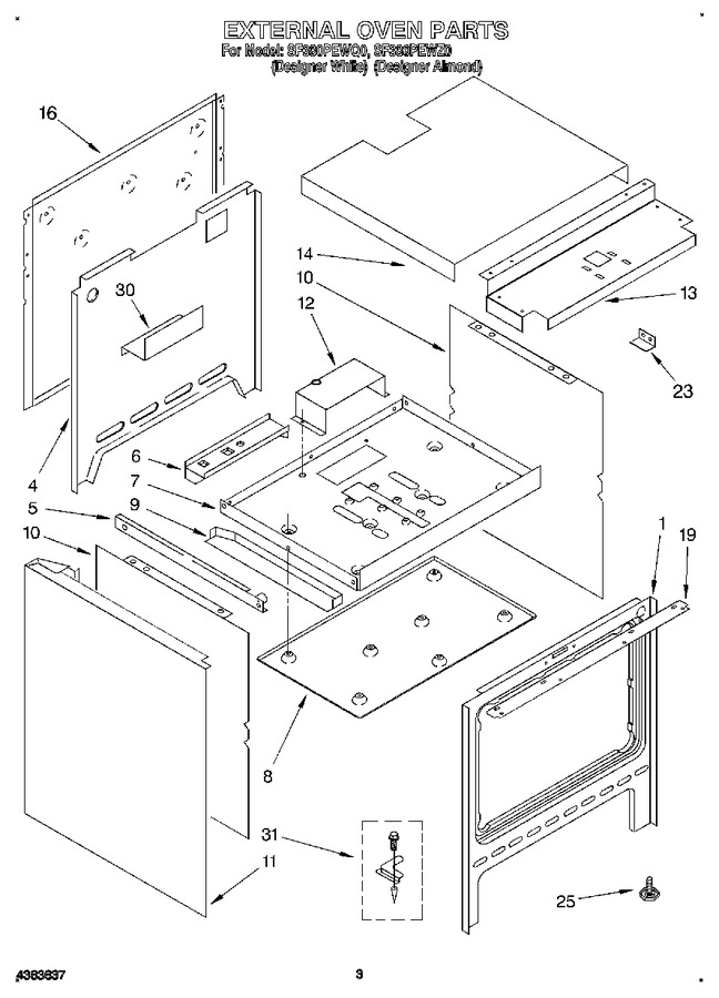 Diagram for SF380PEWZ0