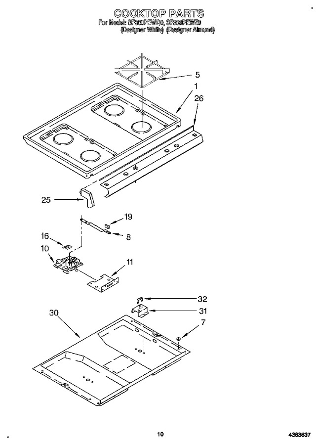 Diagram for SF380PEWZ0