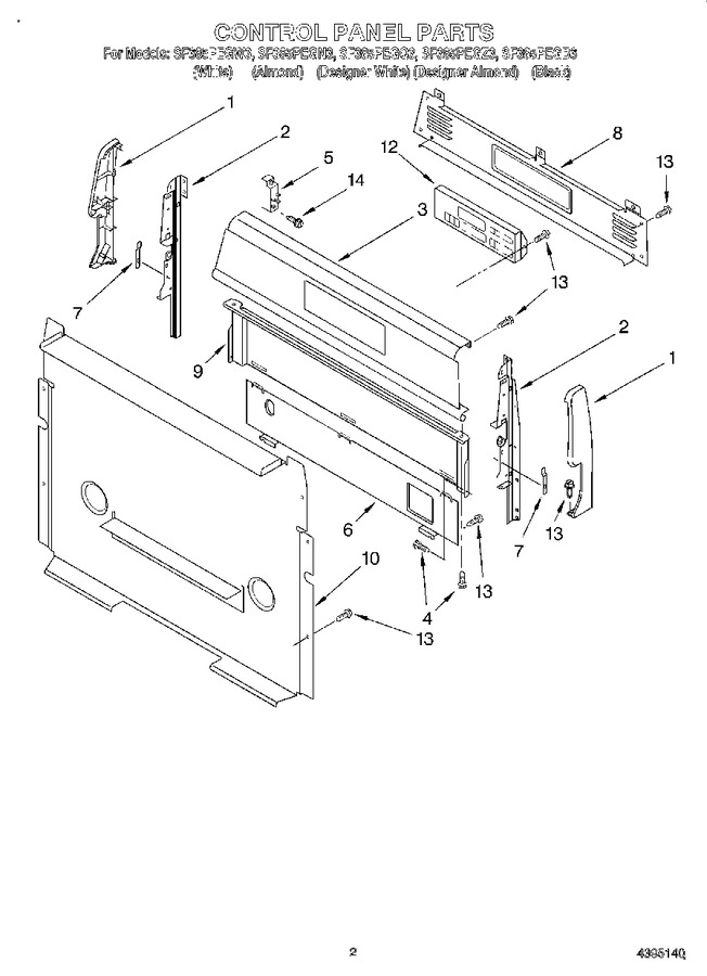 Diagram for SF385PEGN3