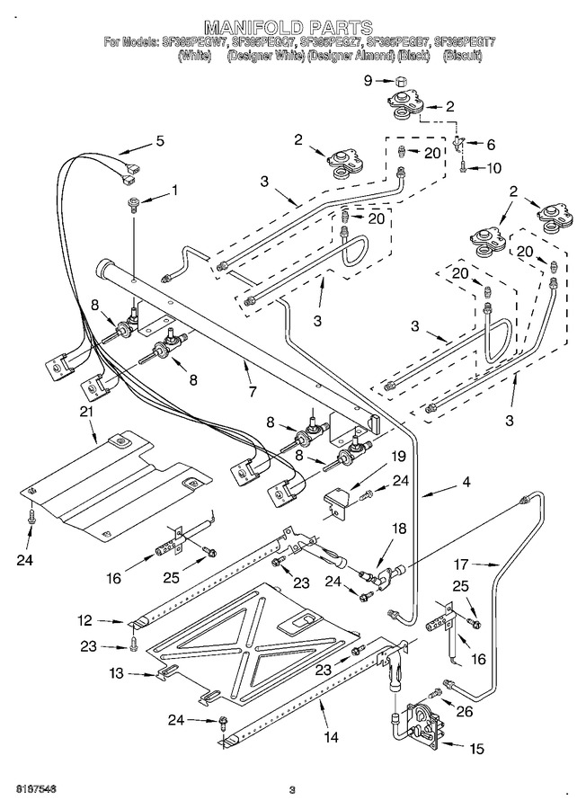 Diagram for SF385PEGB7