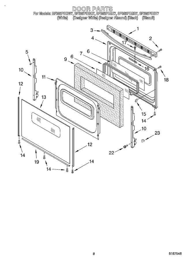 Diagram for SF385PEGB7