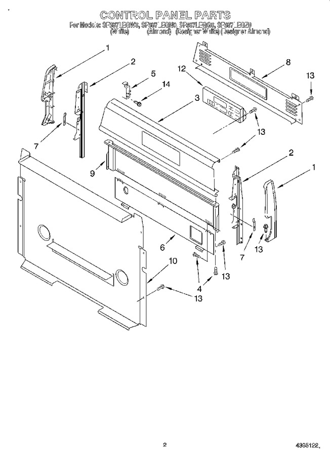 Diagram for SF387LEGZ0