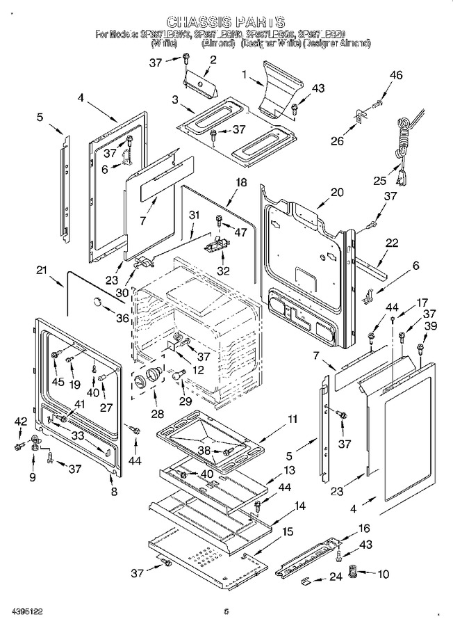 Diagram for SF387LEGZ0