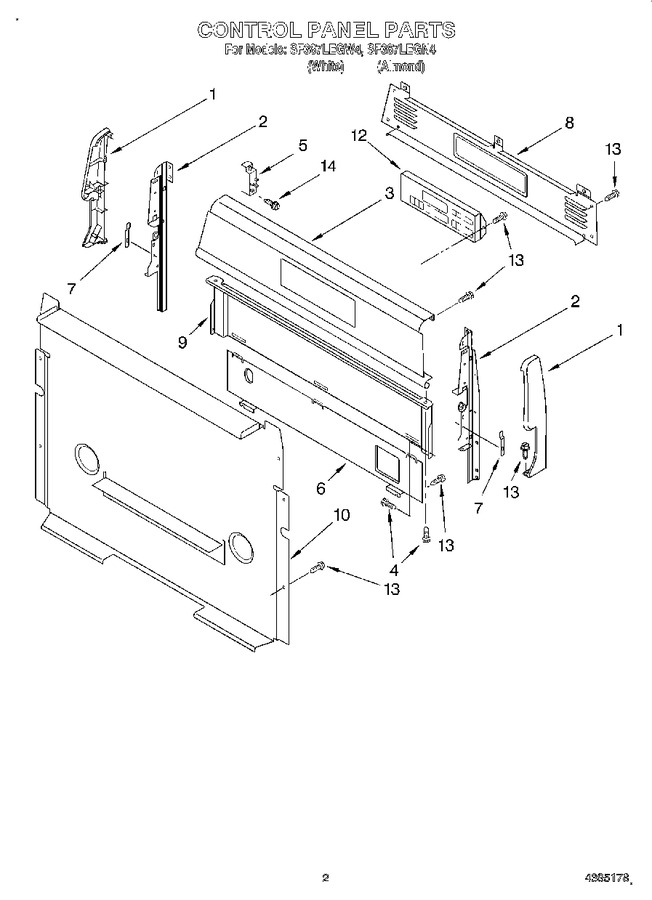 Diagram for SF387LEGW4