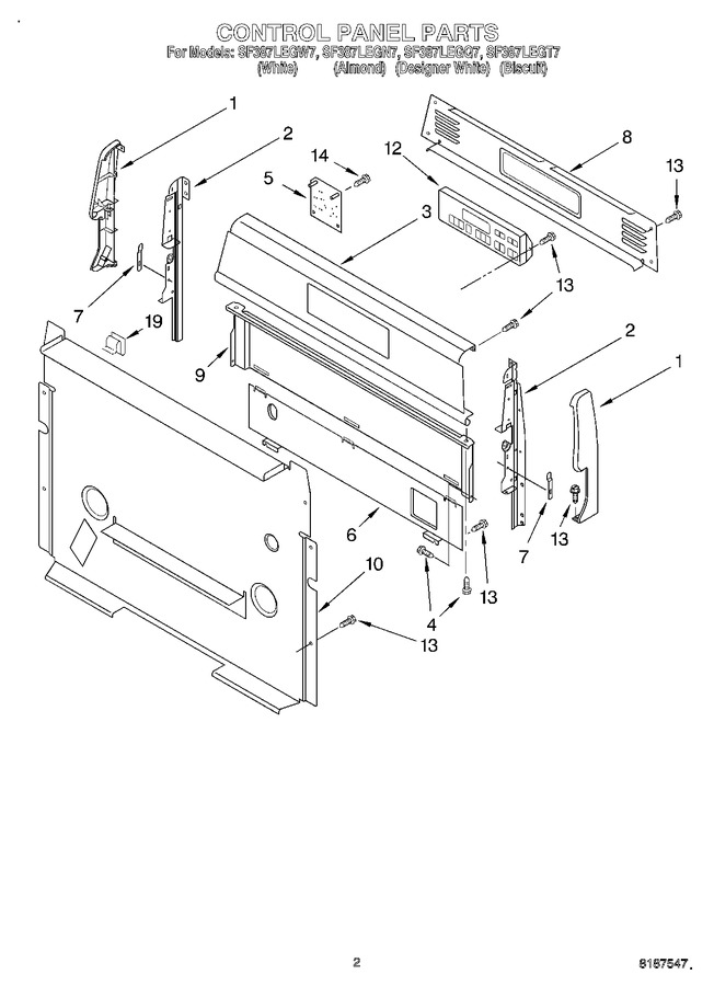 Diagram for SF387LEGT7