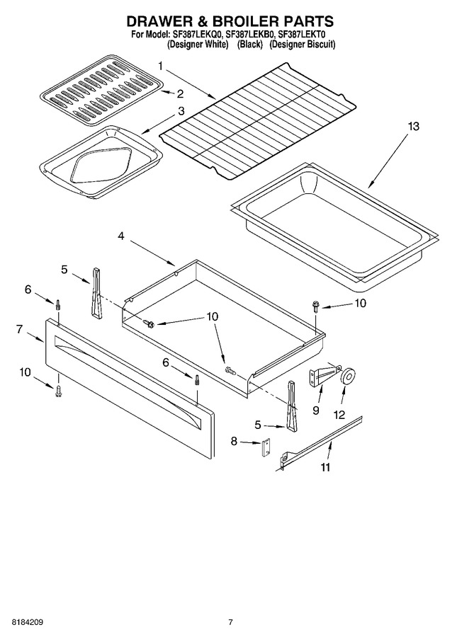 Diagram for SF387LEKT0