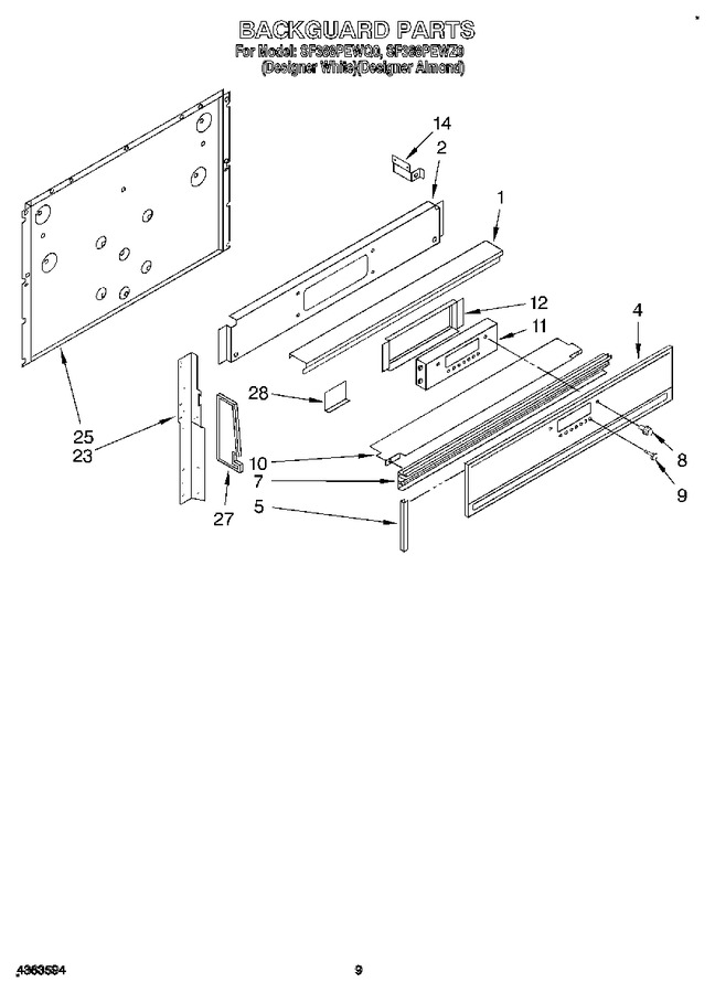 Diagram for SF388PEWQ0