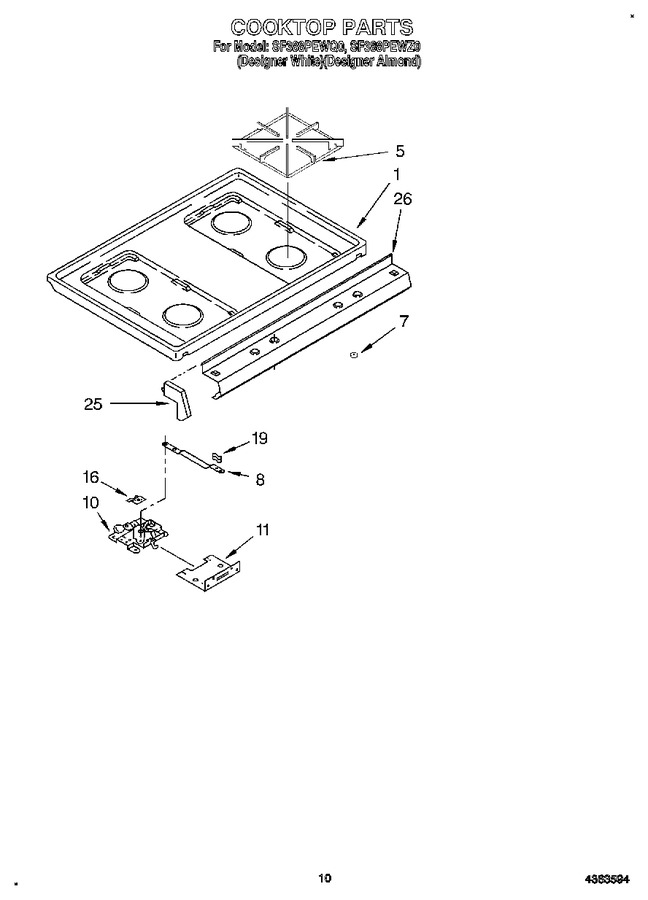 Diagram for SF388PEWQ0