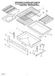 Diagram for 05 - Drawer & Broiler