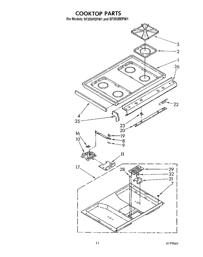 Diagram for SF395PEPW1